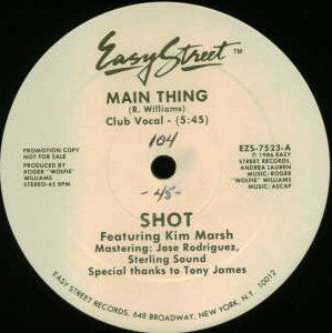 Main Thing Shot,Kim Marsh