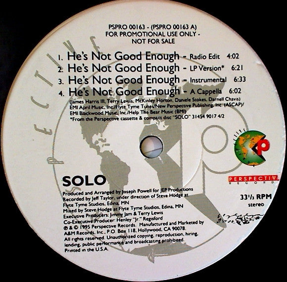 He's Not Good Enough Solo (8)