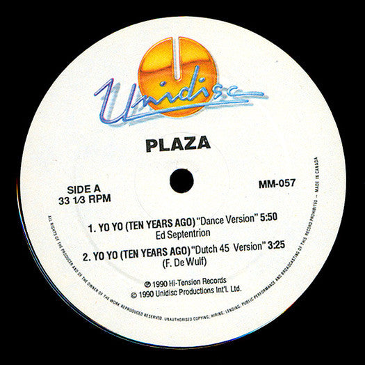Yo-Yo (Ten Years Ago) Plaza