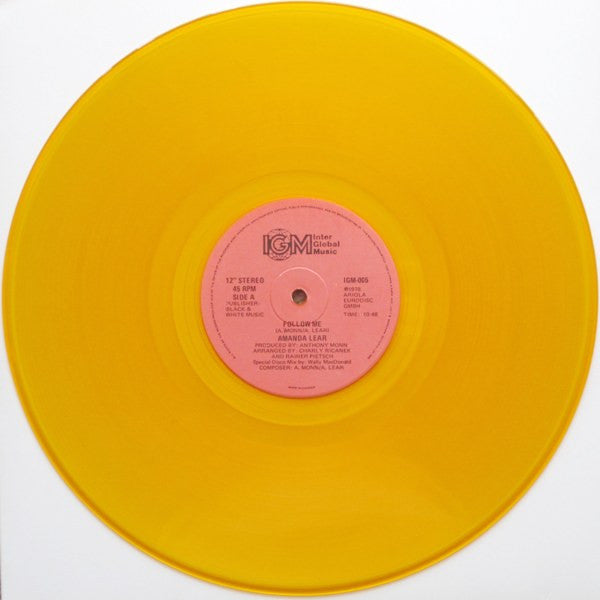 Follow Me (Special Disco Mix) Amanda Lear