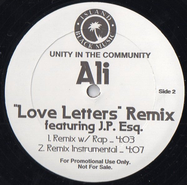 Love Letters (Remix) Alistair Tennant,Jean Paul Esq