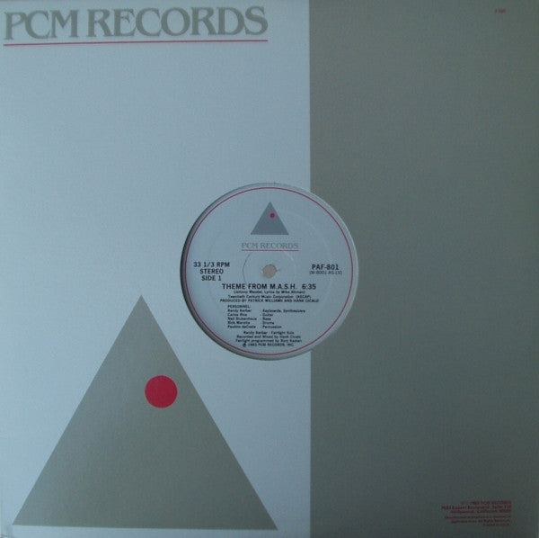 Theme From M.A.S.H. | Rectangle Triangle  