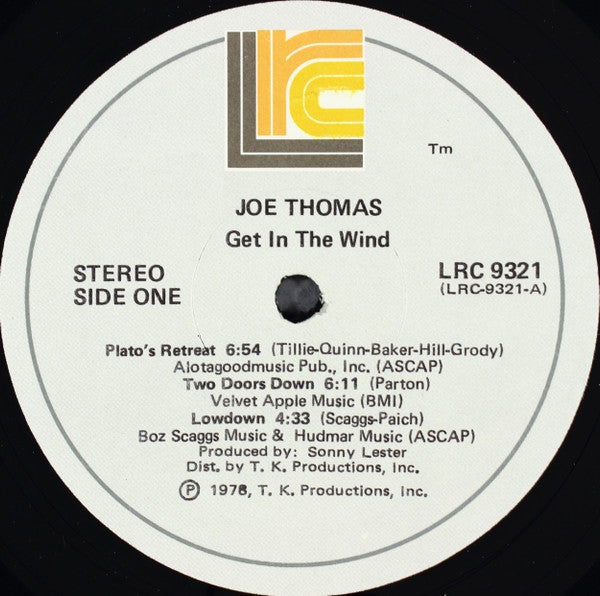 Entrez dans le vent Joe Thomas