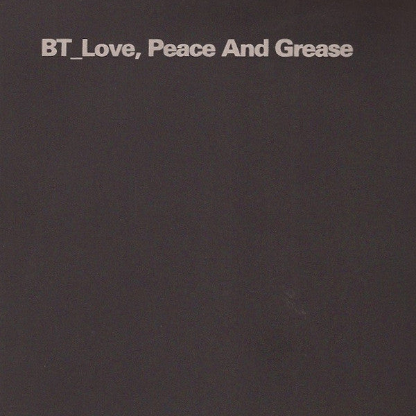 Love, Peace And Grease | Rectangle Triangle  