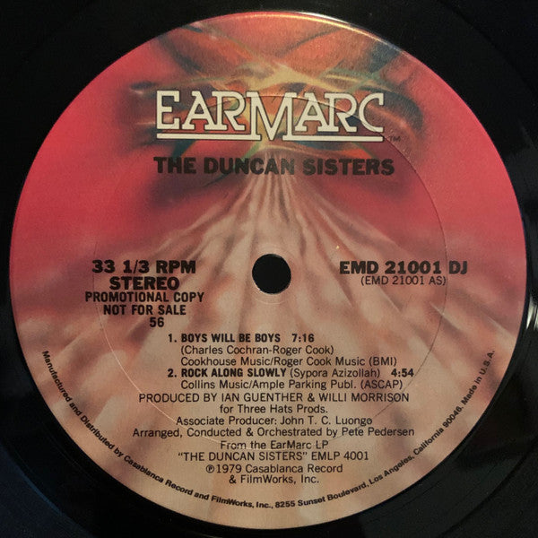 Rock Along Slowly / Boys Will Be Boys Duncan Sisters