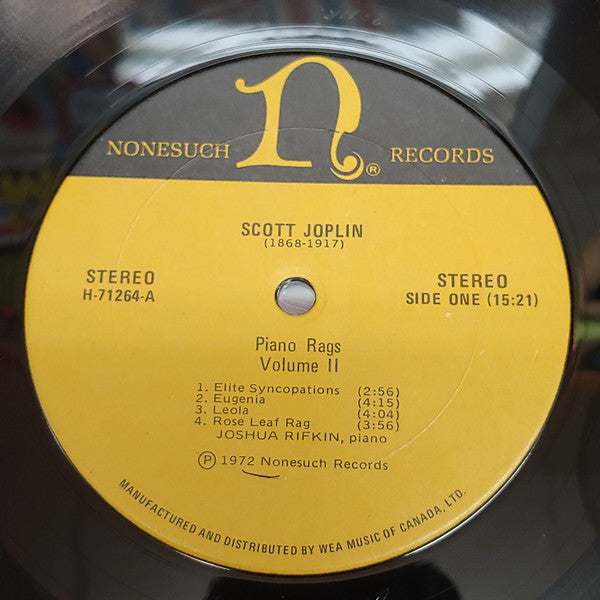 Piano Rags By Scott Joplin: Volumes I & II Scott Joplin,Joshua Rifkin