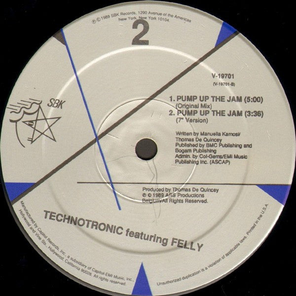 Pump Up The Jam | Rectangle Triangle  