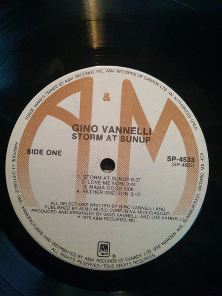 Storm At Sunup Gino Vannelli