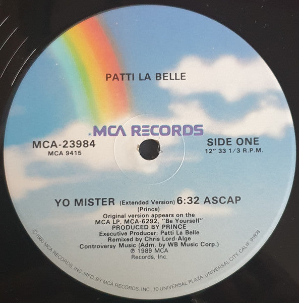 Yo Mister 2 Patti LaBelle