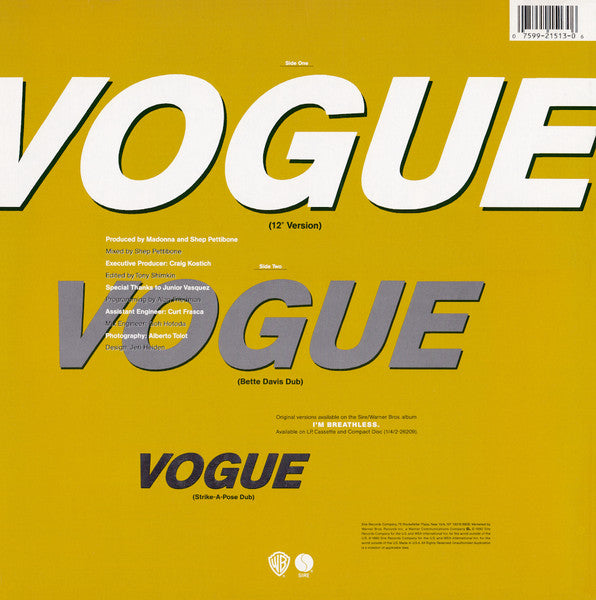Vogue Madonna