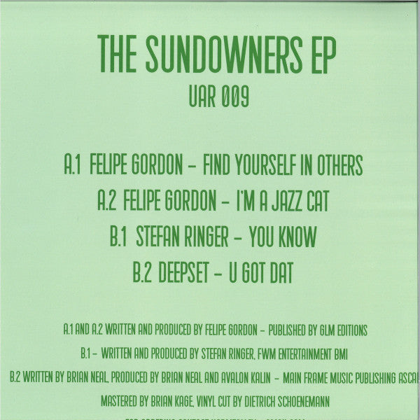 The Sundowners EP | Rectangle Triangle
