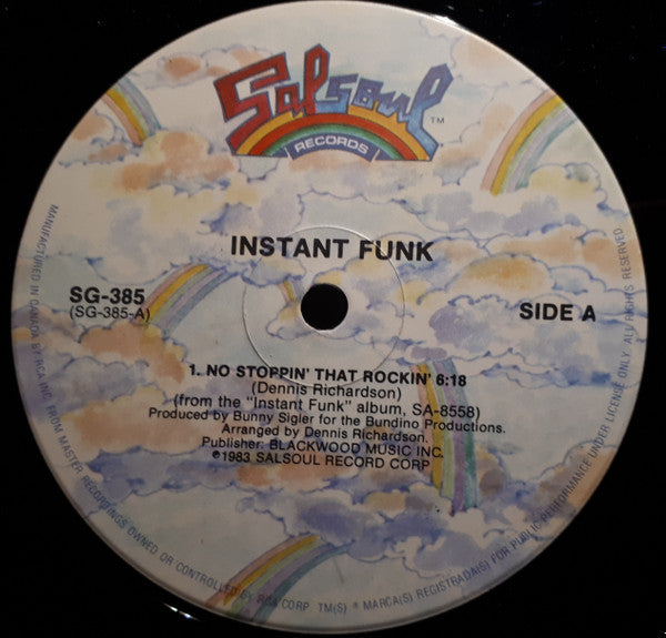 No Stoppin' That Rockin' Instant Funk