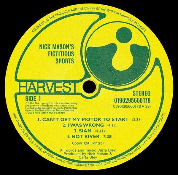Unattended Luggage Nick Mason