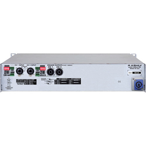 Ashly NX1.52 Programmable Output Power Amplifier