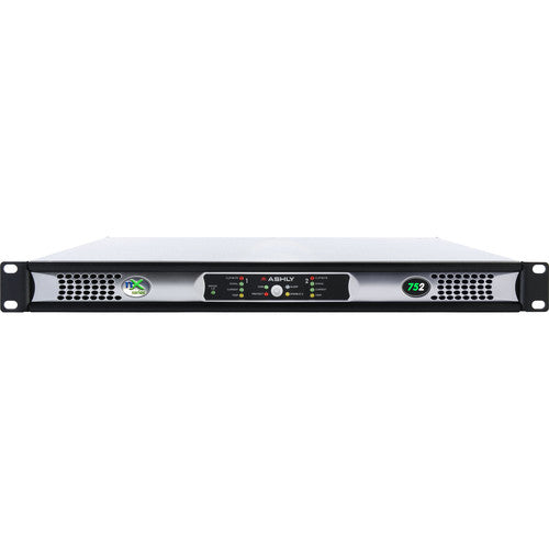 Ashly NX752 Series 2-Channel Multi-Mode Power Amplifier (75W)