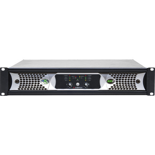 Ashly NX8002 NX Series 2-Channel 800W Power Amplifier with Programmable Outputs