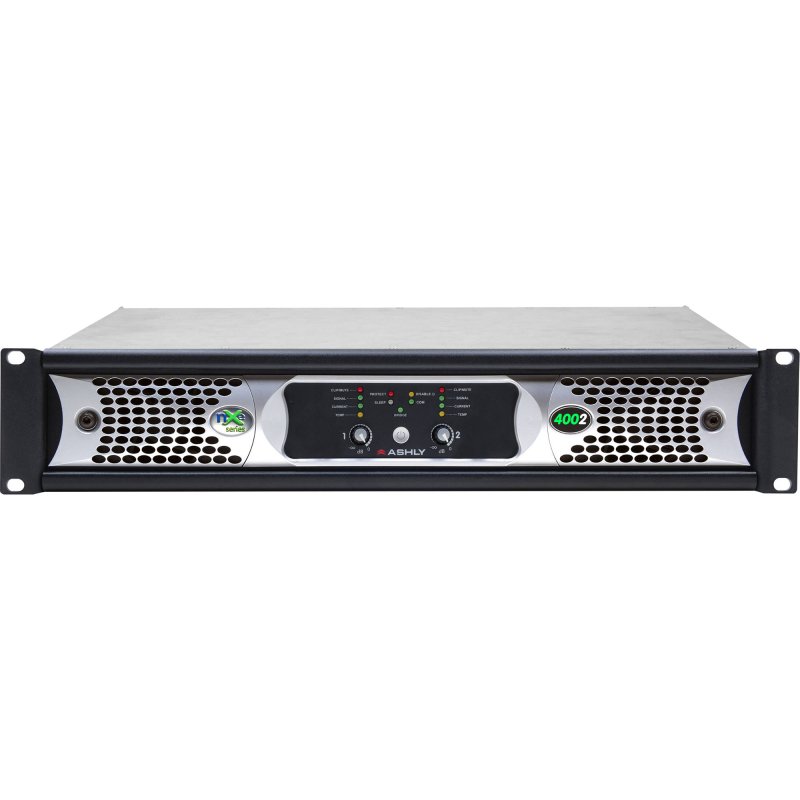 Ashly NXE4002BD NXE Series 2-Channel Networkable Multi-Mode Power Amplifier with OPDAC4 & OPDante Cards 