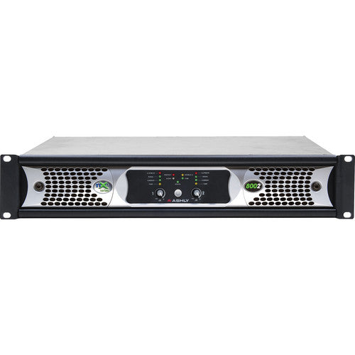 Ashly NXE8002 nXe Series 2-Channel 800W Power Amplifier with Programmable Outputs & Ethernet Control