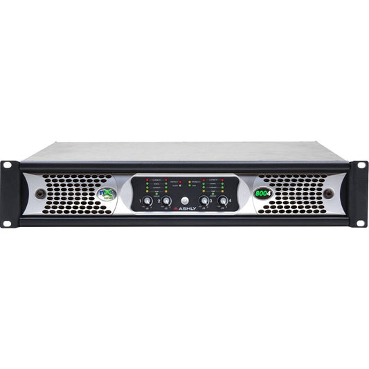 Ashly NXE8004BD NXE Series 4-Channel Networkable Multi-Mode Power Amplifier with OPDAC4 & OPDante Cards