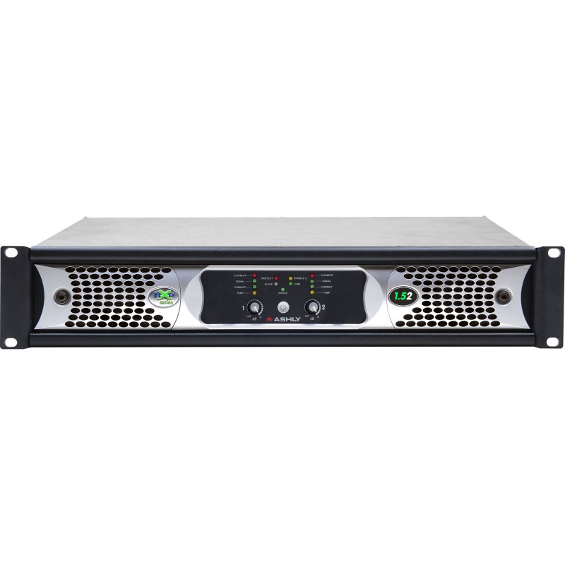 Ashly NXP1.52D 2-Channel Multi-Mode Network Power Amplifier with Protea DSP Software Suite & Dante Digital Int.