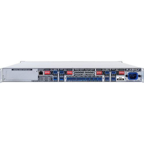Ashly NXP1504 1U 4-Channel Multi-Mode Network Power Amplifier with Protea DSP Software Suite