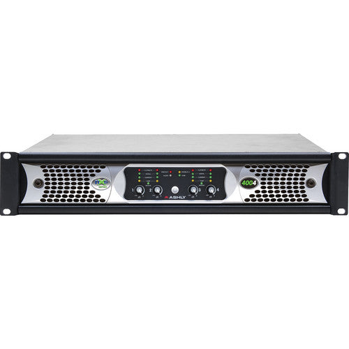 Ashly NXP4004 NXP Series 4-Channel 400W Power Amplifier with Programmable Outputs & Protea Software Suite