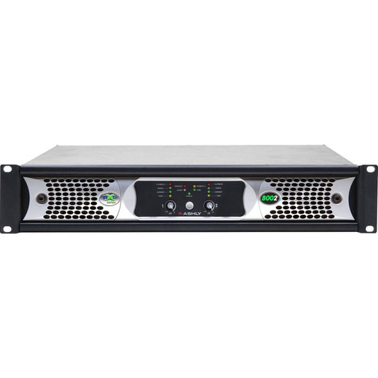 Ashly NXP8002D 2-channel Multi-mode Network Power Amplifier With Protea Dsp Software Suite & Dante Digital Int.