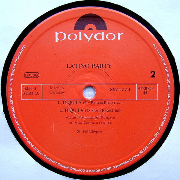 Tequila 2 Latino Party