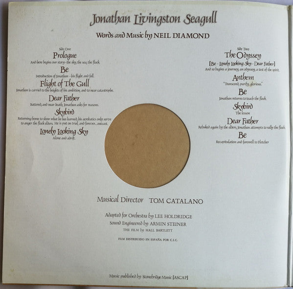 Jonathan Livingston Seagull (Original Motion Picture Sound Track) Neil Diamond