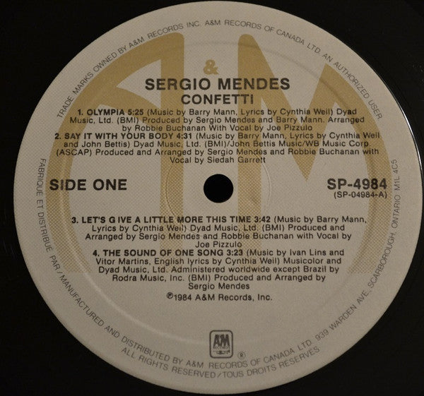 Confetti Sérgio Mendes