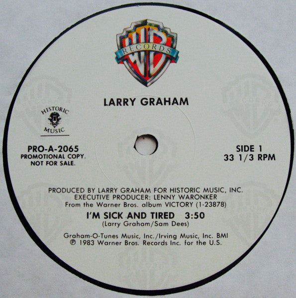 Je suis malade et fatigué 2 Larry Graham