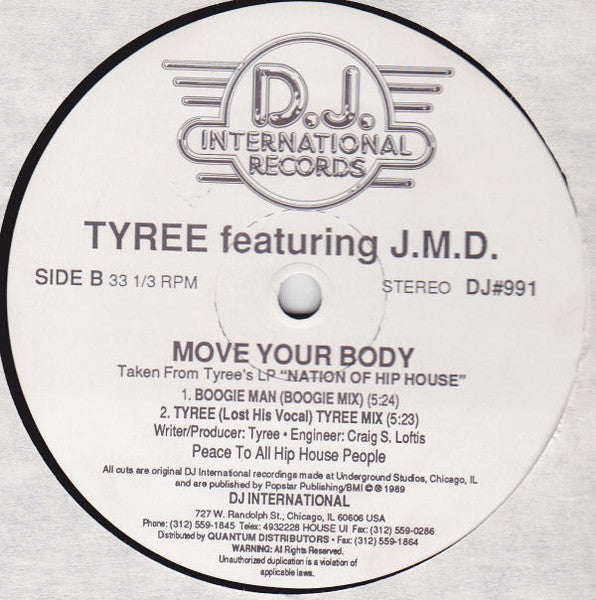 Move Your Body 2 Tyree Cooper,J.M.D.