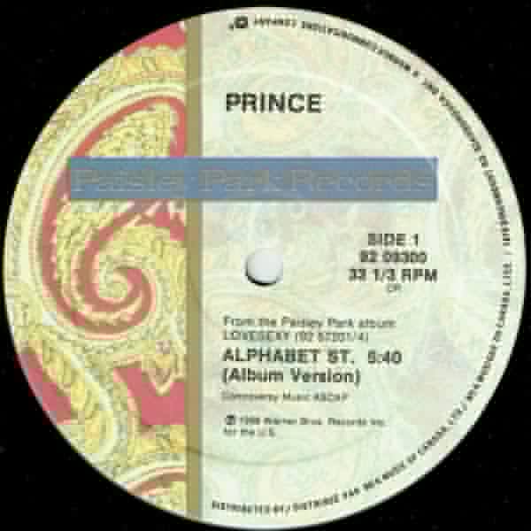 Alphabet St. Prince