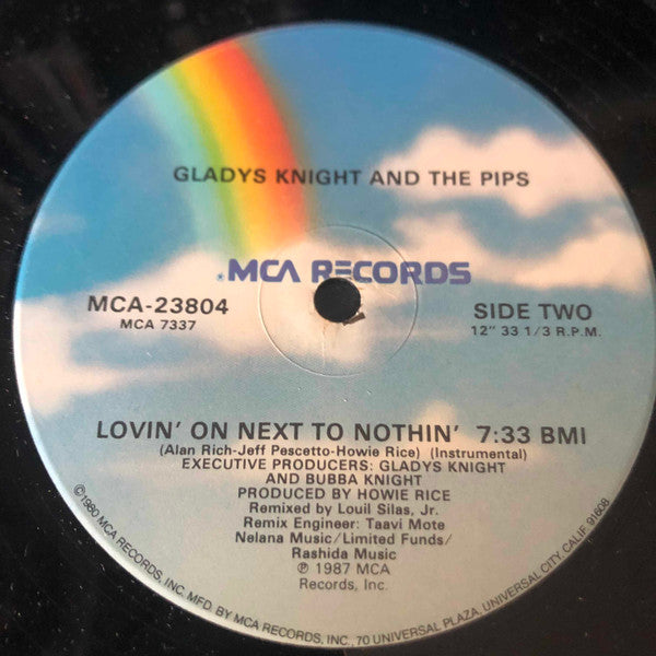 Lovin' On Next To Nothin' (Version 12") Gladys Knight et les Pips