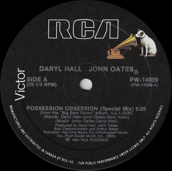 Possession Obsession Daryl Hall & John Oates