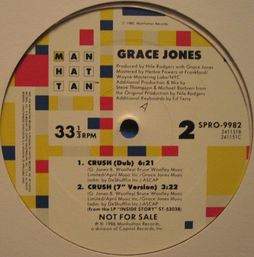 Écraser Grace Jones