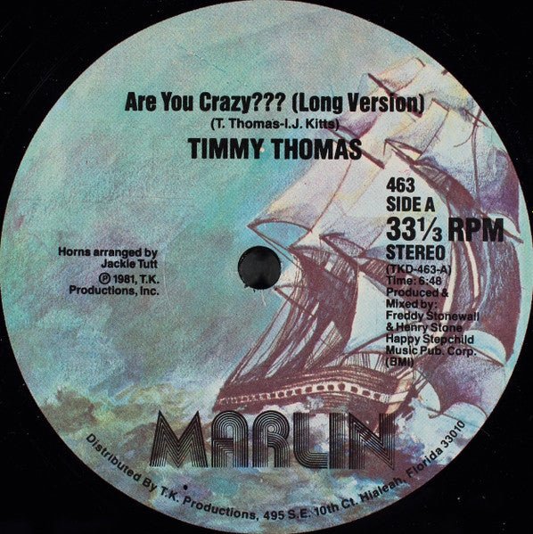 Are You Crazy??? Timmy Thomas