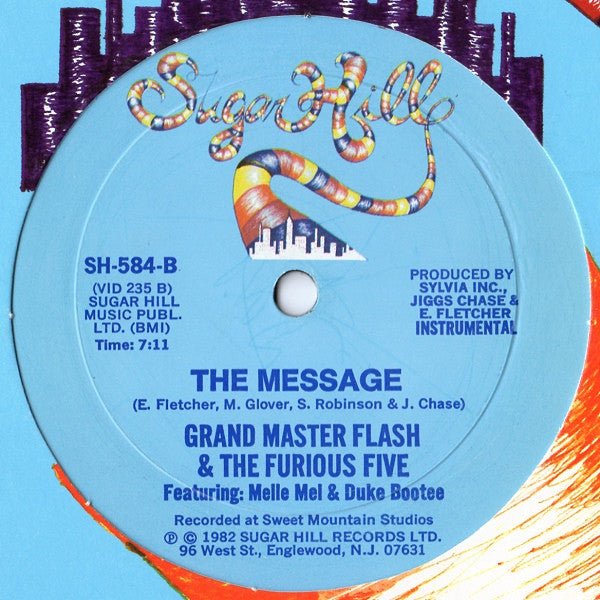 Le Message 3 Grandmaster Flash et les Cinq Furieux, Melle Mel, Duke Bootee