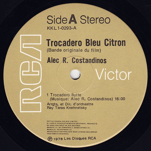 Trocadéro Bleu Citron Alec R. Costandinos