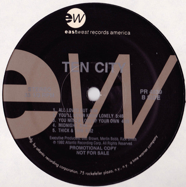 No House Big Enough Ten City