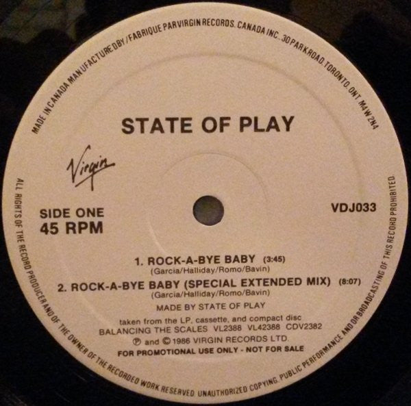 Rock-A-Bye Baby State Of Play (2)