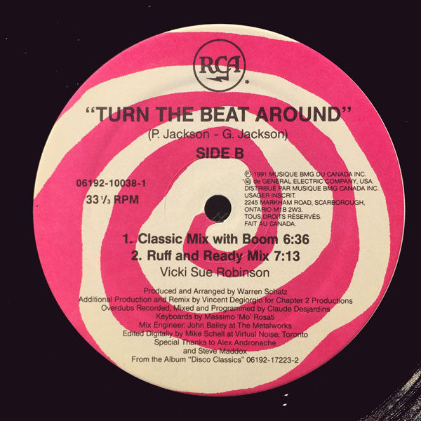 Turn The Beat Around (1991 Remixes) | Rectangle Triangle