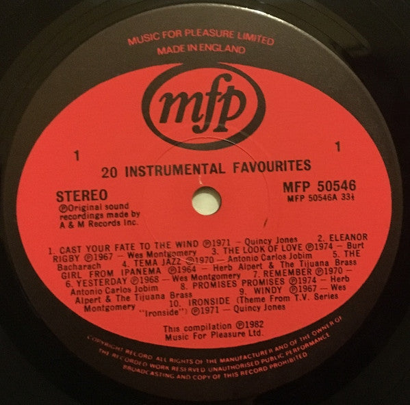 20 Instrumental Favourites Cast Your Fate To The Wind | Rectangle Triangle