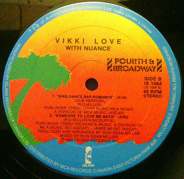 Sing, Dance, Rap, Romance 2 Vikki Love,Nuance