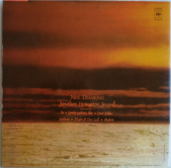 Jonathan Livingston Seagull (Original Motion Picture Sound Track) Neil Diamond