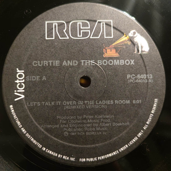 Let's Talk It Over In The Ladies Room Curtie And The Boombox