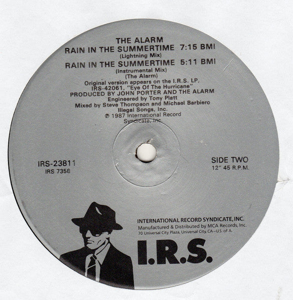Rain In The Summertime The Alarm
