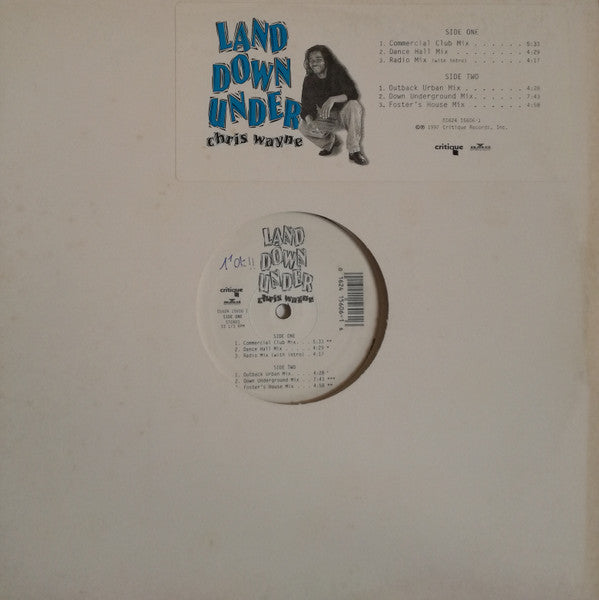 Land Down Under Chris Wayne