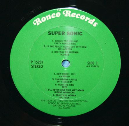 Supersonique Divers