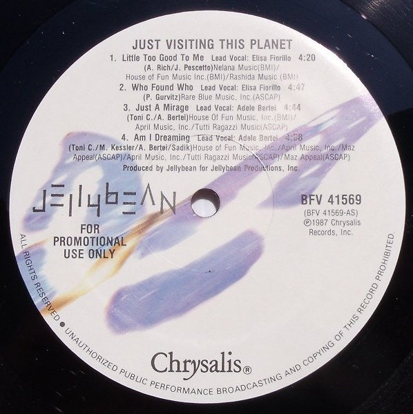 Just Visiting This Planet John "Jellybean" Benitez